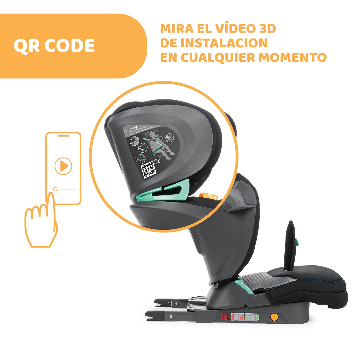 SILLA AUTO FOLD&GO I-SIZE BLACK