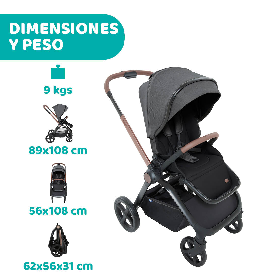 DUO MYSA BLACK SATIN 2025