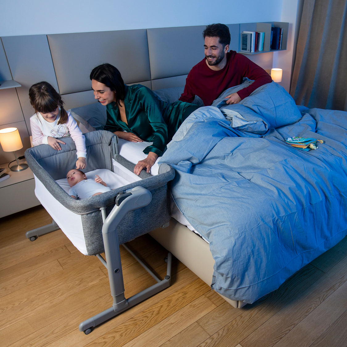 CUNA COSLEEP. NEXT2ME MAGIC EVO DESERT TAUPE