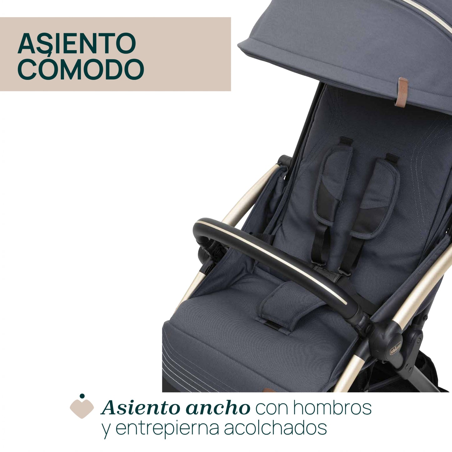 SILLA DE PASEO GOODY XPLUS DARK SHALLOW
