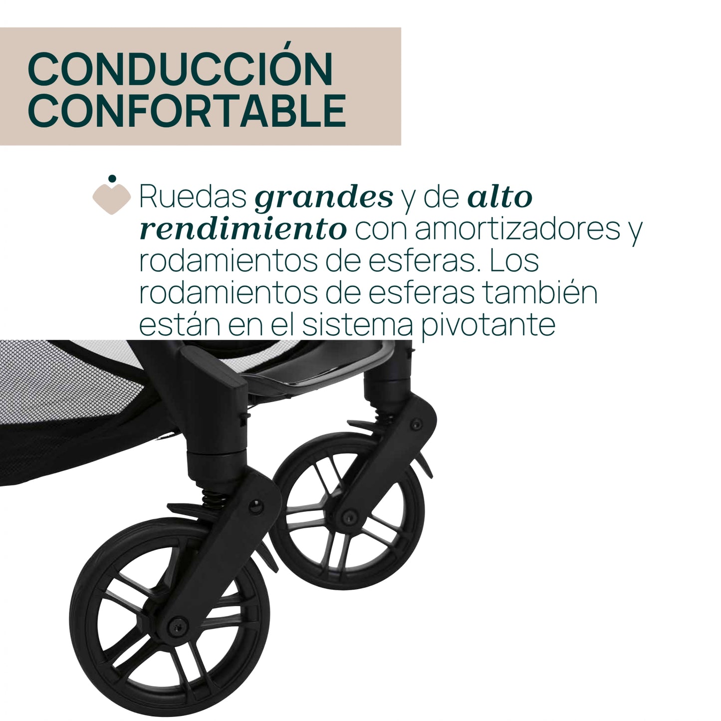 SILLA DE PASEO GOODY XPLUS DARK SHALLOW