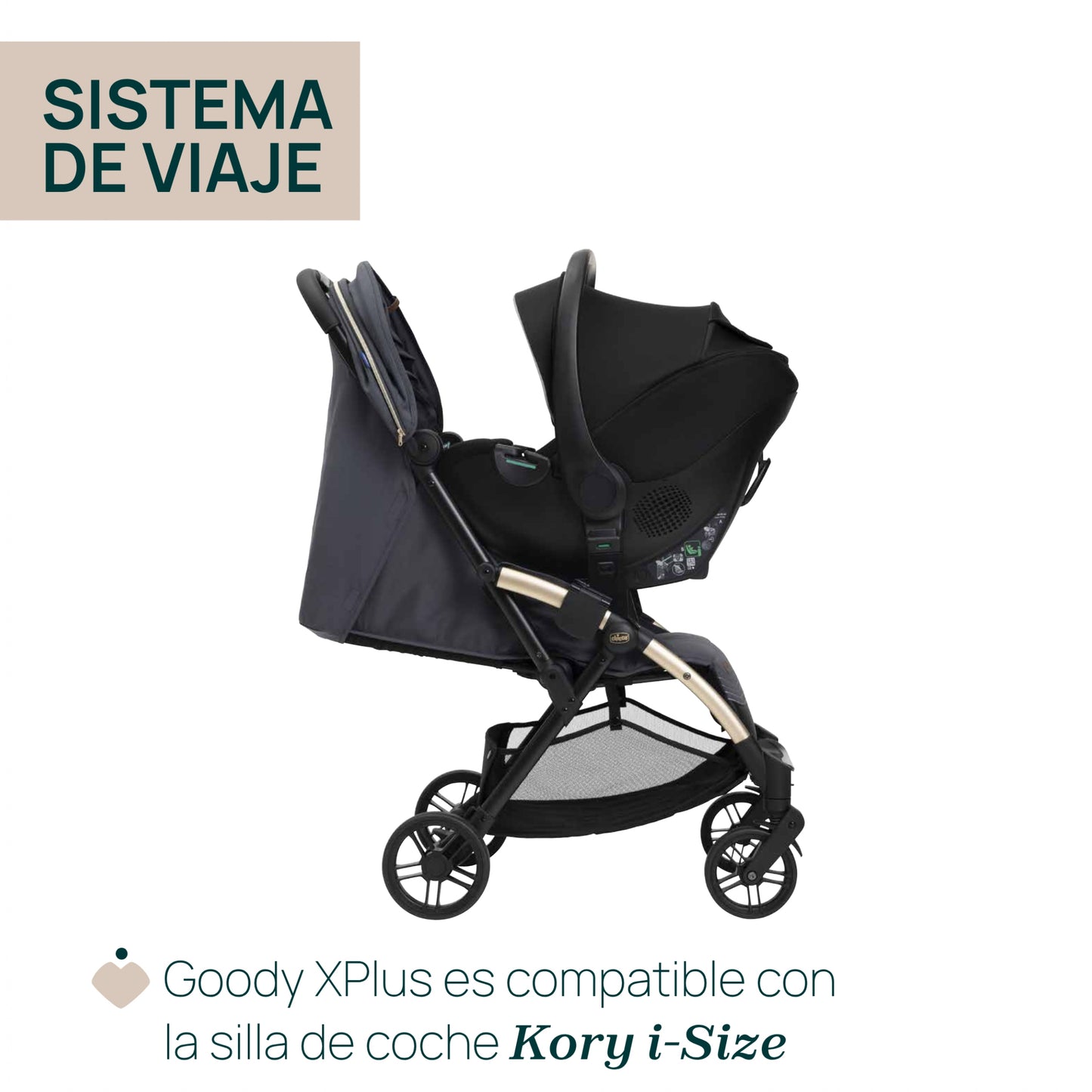 SILLA DE PASEO GOODY XPLUS DARK SHALLOW