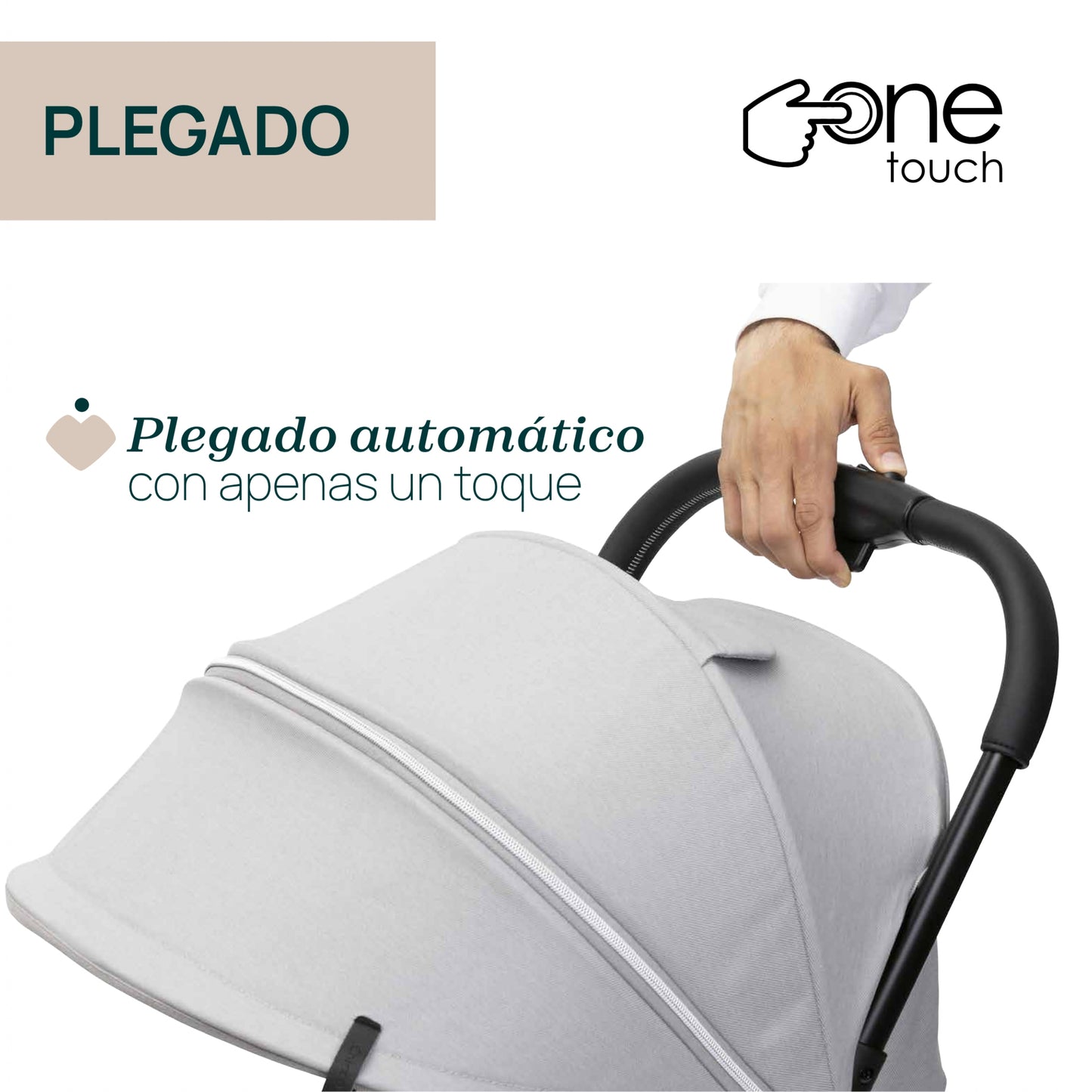 SILLA DE PASEO GOODY XPLUS PEARL GREY