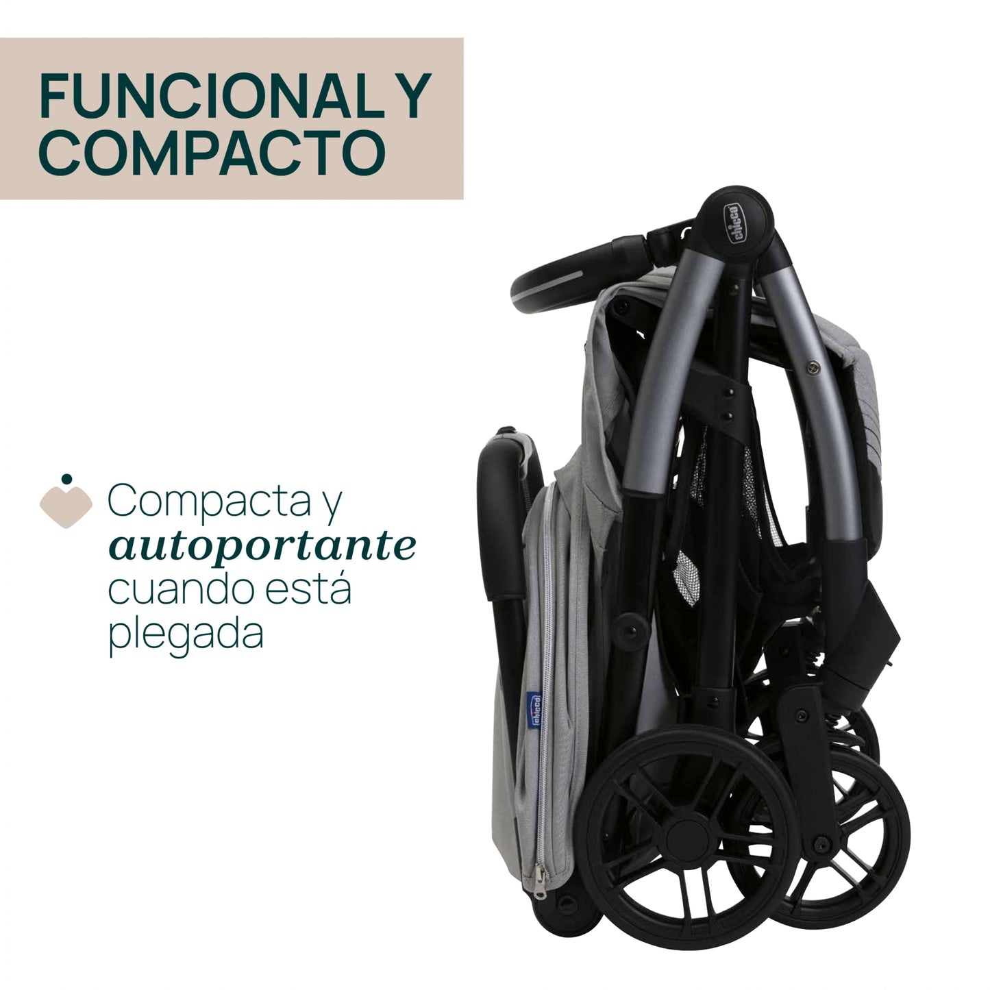 SILLA DE PASEO GOODY XPLUS PEARL GREY