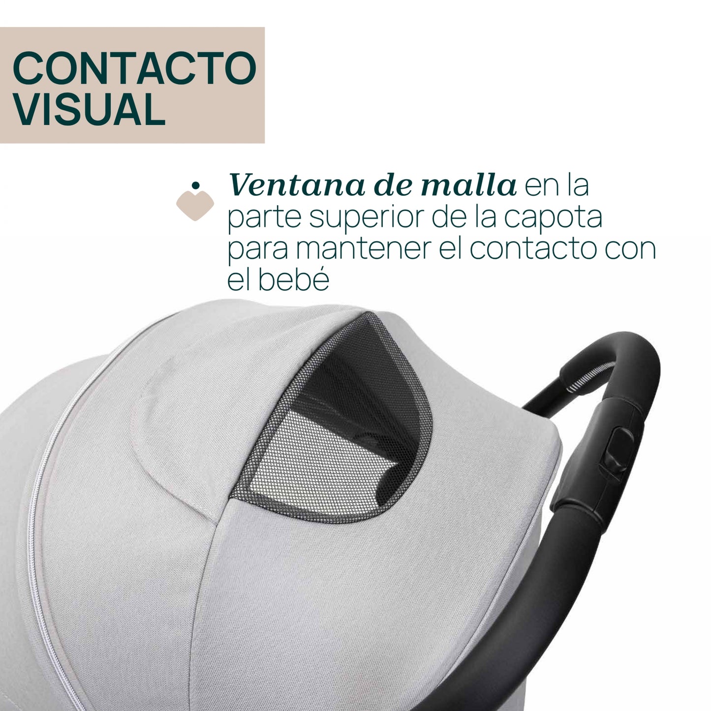 SILLA DE PASEO GOODY XPLUS PEARL GREY