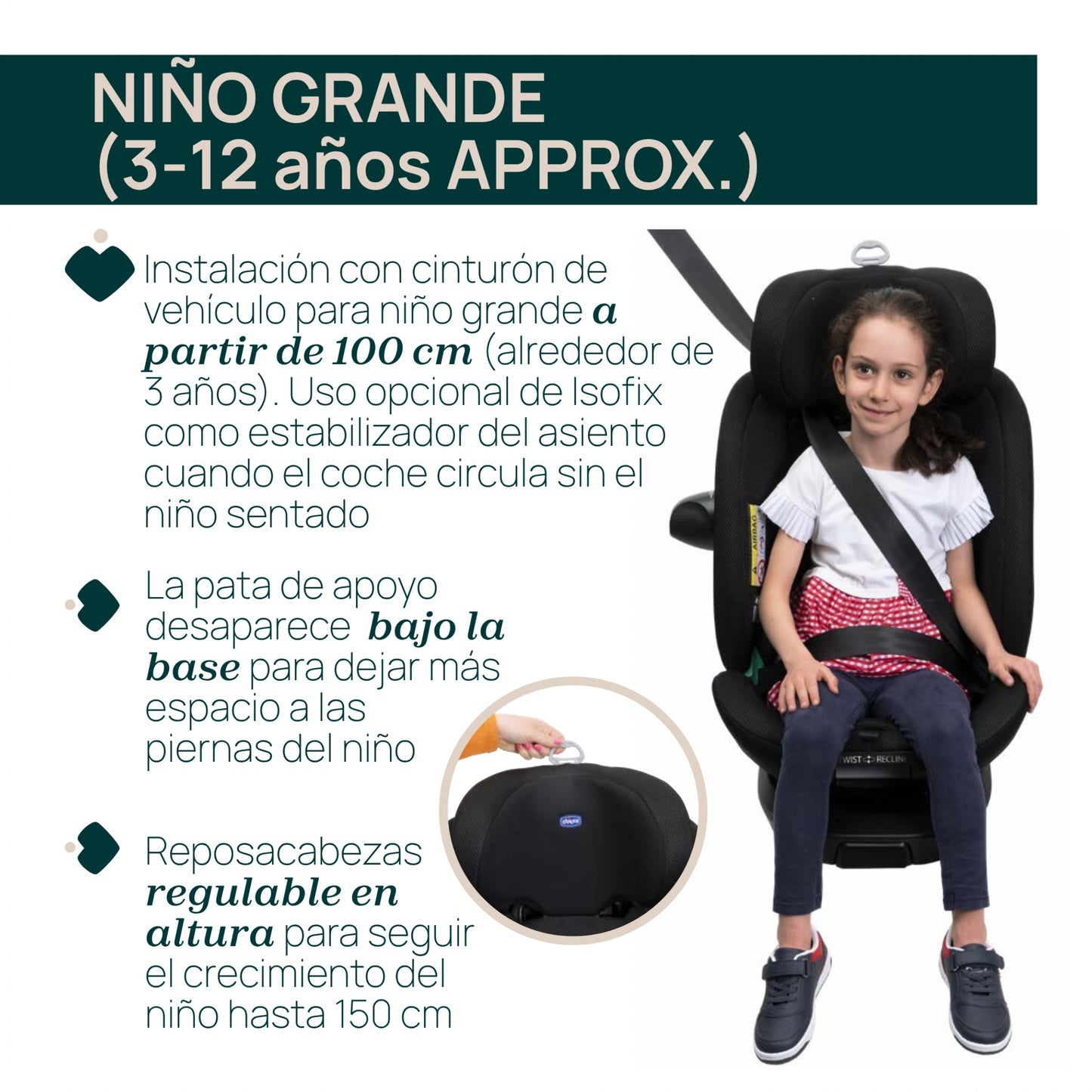 SILLA AUTO EVERONE I-SIZE BLACK