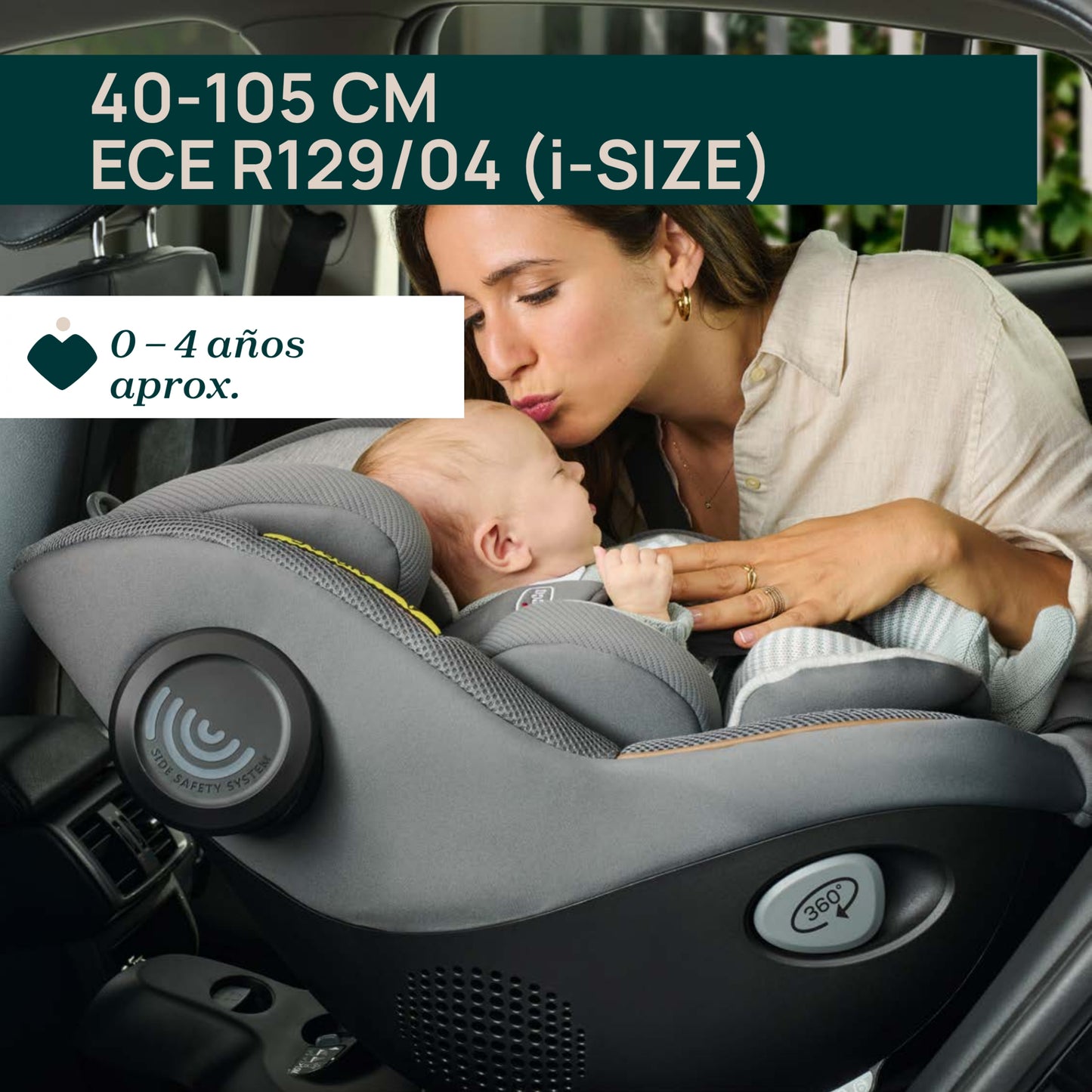 SILLA AUTO SEAT105 POSH BLACK