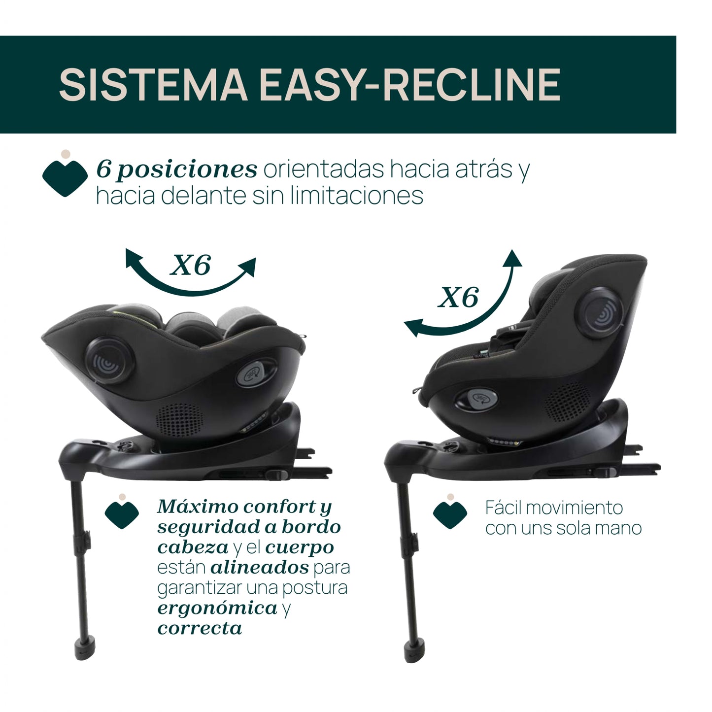 SILLA AUTO SEAT105 POSH BLACK