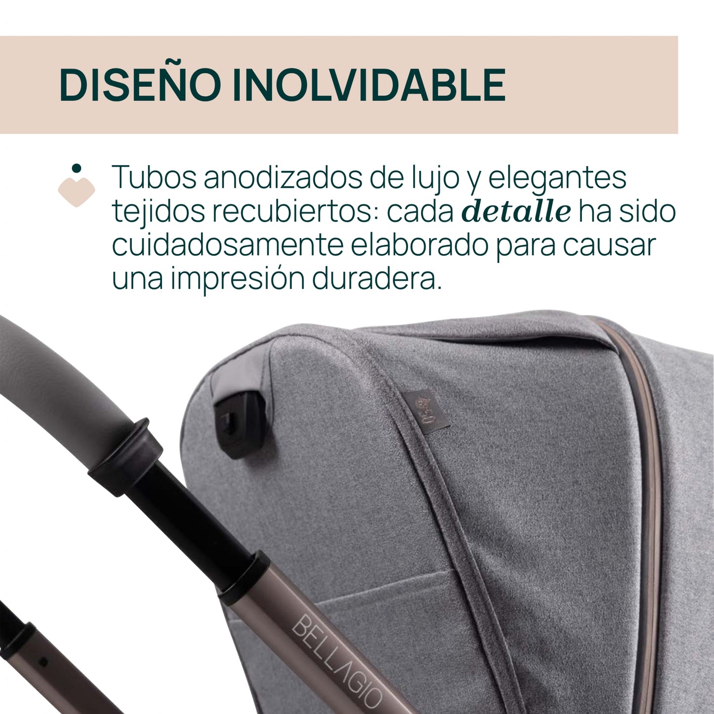 TRIO BELLAGIO C/F.SEAT RECLINE LUNAR