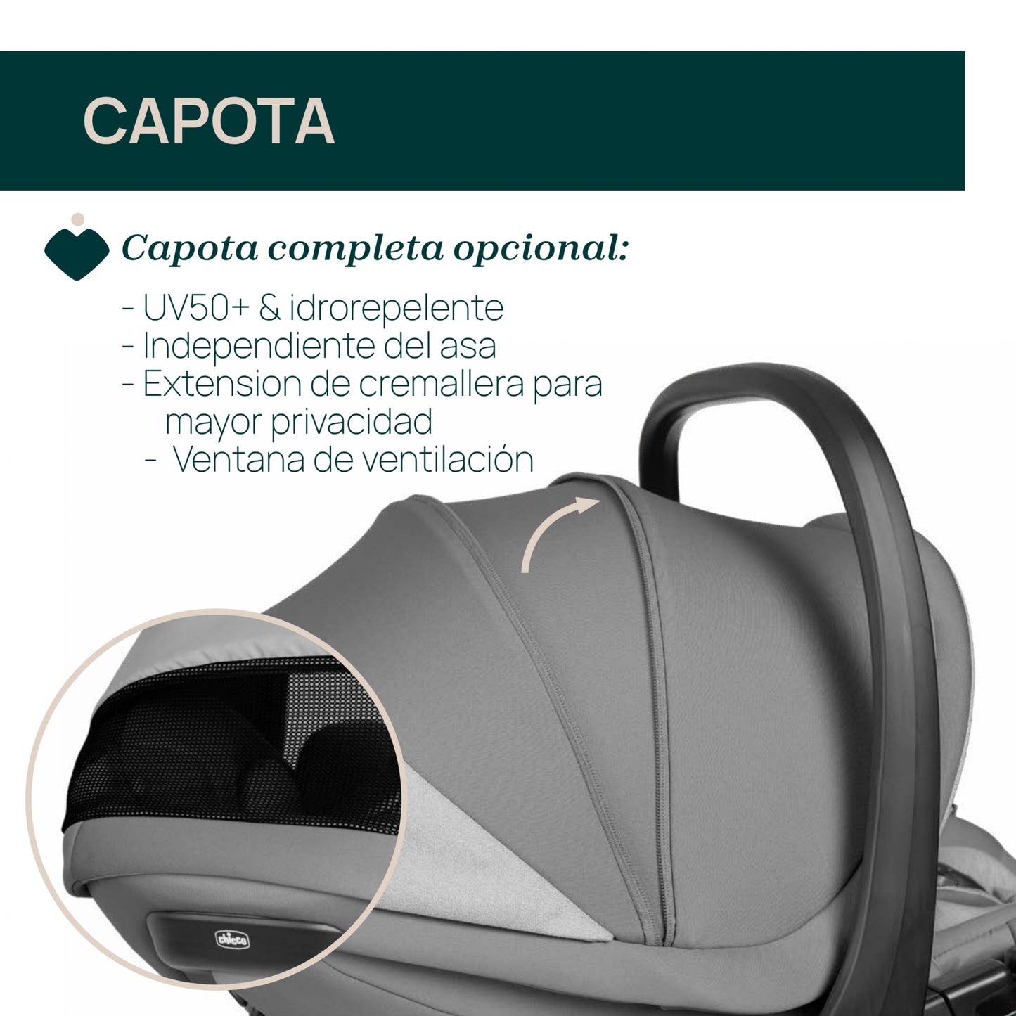 TRIO BELLAGIO C/F.SEAT RECLINE LUNAR