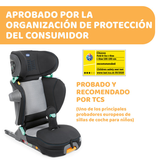 SILLA AUTO FOLD&GO I-SIZE BLACK