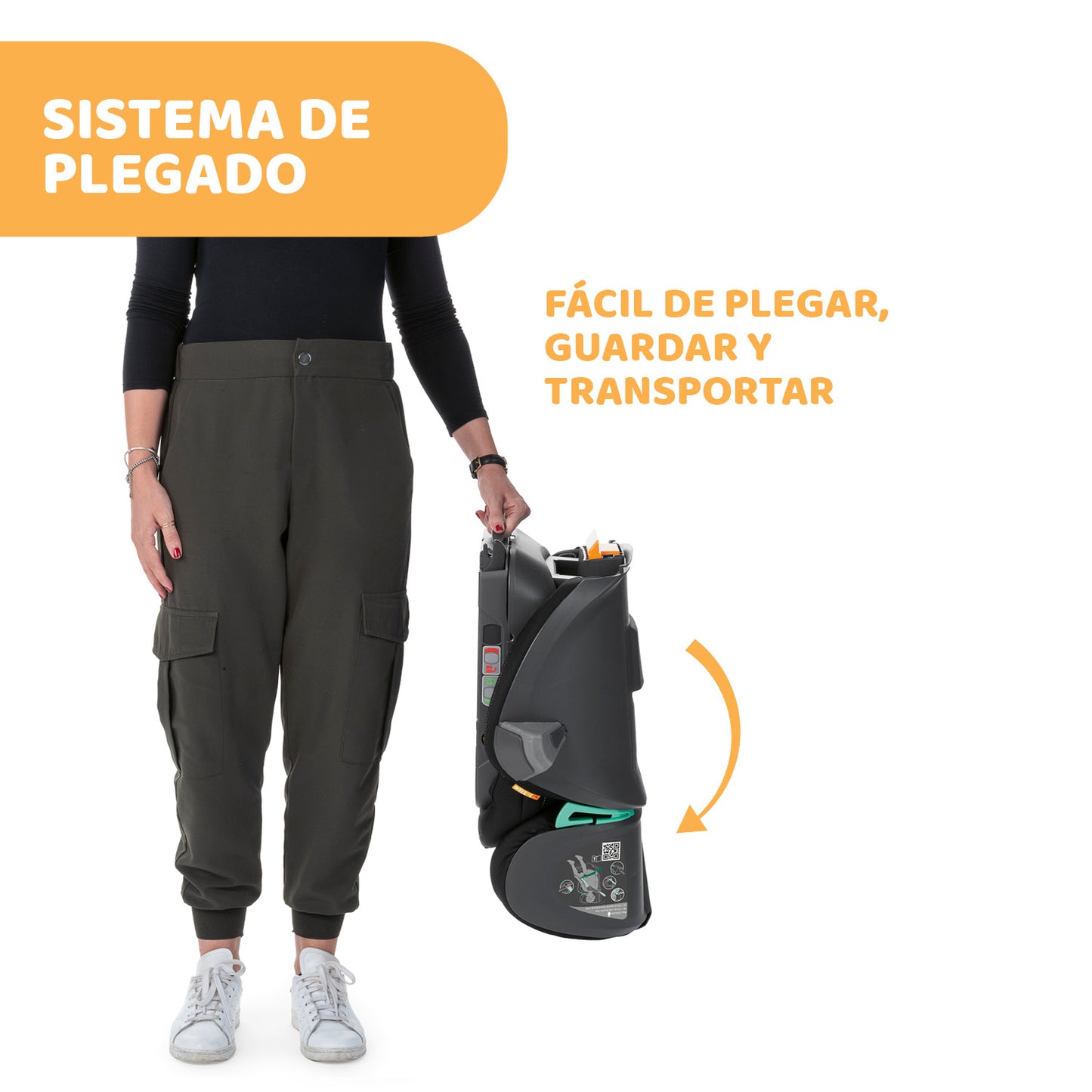 SILLA AUTO FOLD&GO I-SIZE BLACK