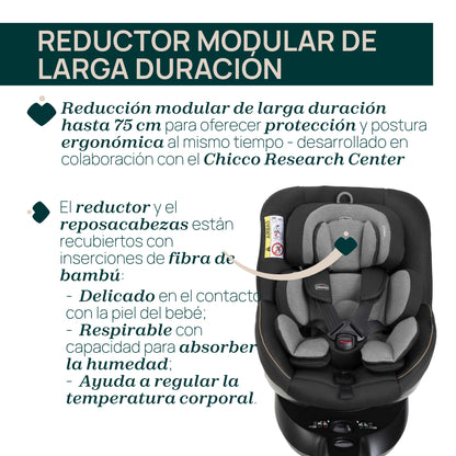 SILLA AUTO SEAT105 POSH BLACK