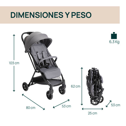 SILLA DE PASEO URBINO GRAYNESS