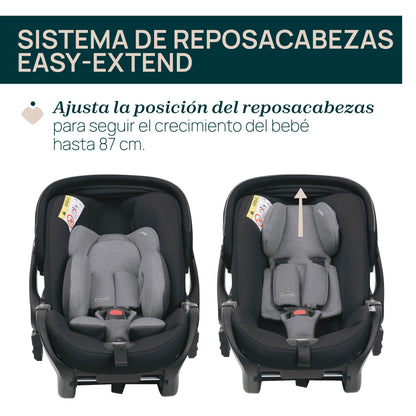 TRIO BELLAGIO C/F.SEAT RECLINE BL.SATIN