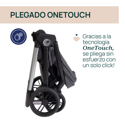 DUO BELLAGIO BLACK SATIN