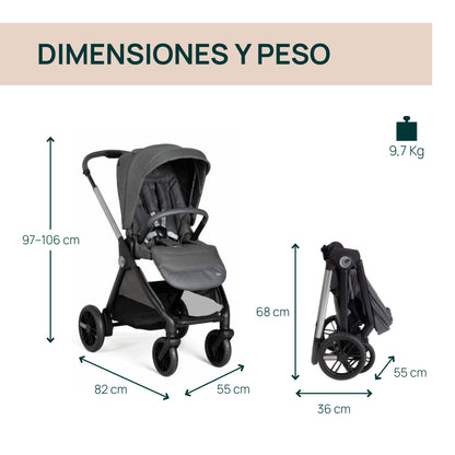 DUO BELLAGIO BLACK SATIN